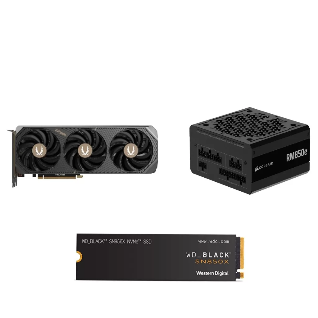 [Canada Computers] ZOTAC GeForce RTX 5080 GPU + WD SN850X 2TB SSD + CORSAIR RM850e PSU ($1699.99)