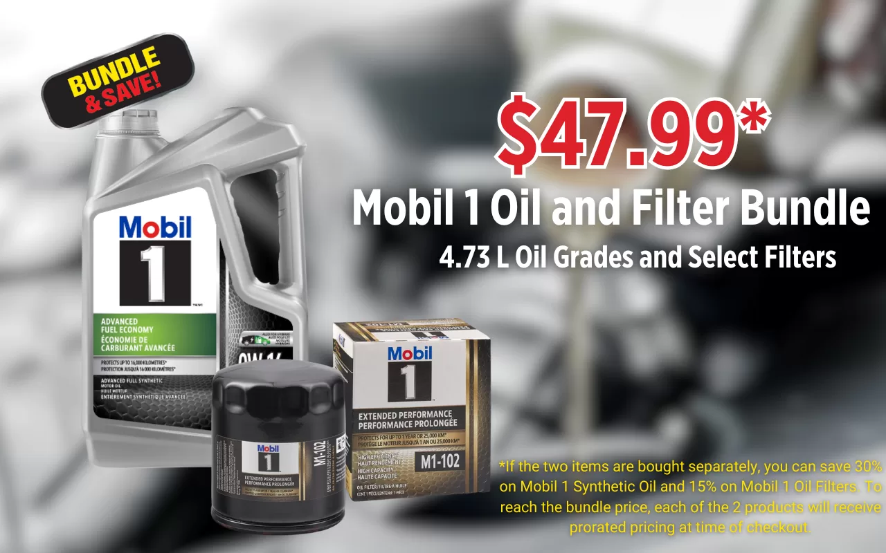 [PartSource] Mobil 1 Oil and Filter Bundle  $47.99 + $5 Online Rebate