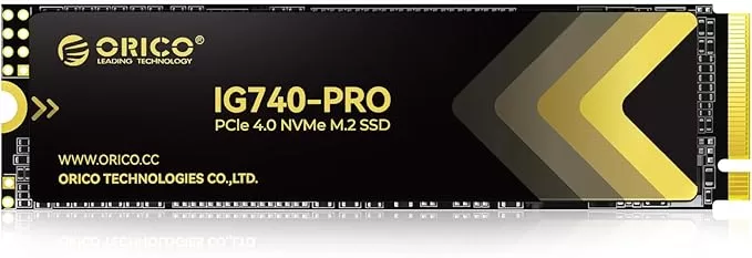 [Amazon.ca] ORICO IG740-PRO 2TB M.2 NVMe Enterprise SSD, PCIe 4.0- Up to 7400MB/s, 2280 PCIe 4.0X4 – $123.49 ($66.50 off)